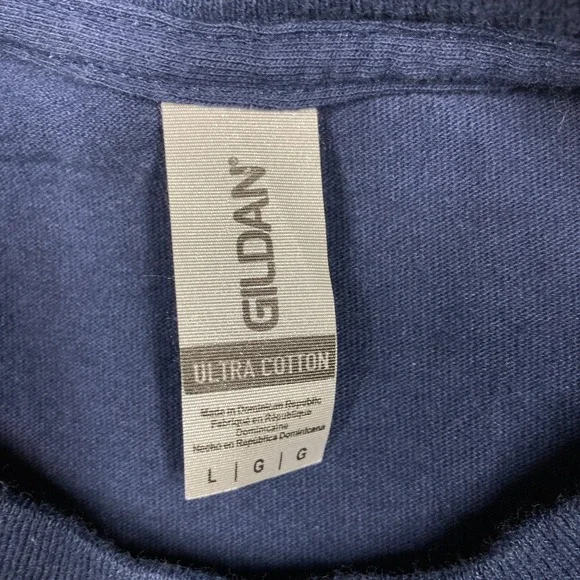 Clarion University T Shirt Adult Large Blue Short Sleeve Golden Eagles College - Picture 3 of 8